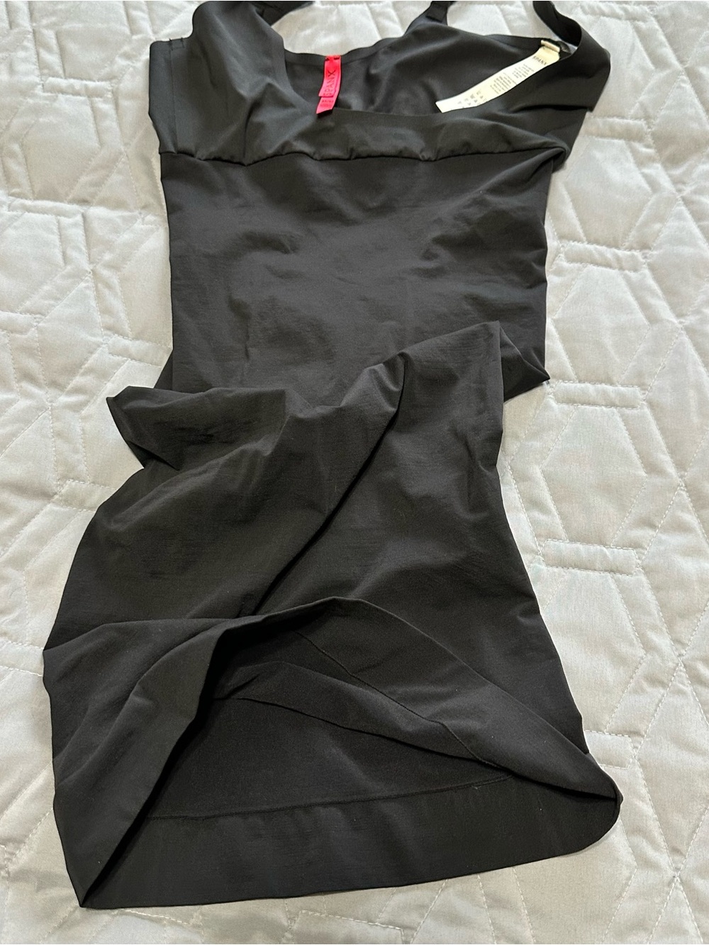 Sz M⭐️Like New Spanx Open Bust Black Dress Slip
